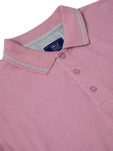 POLO SHIRT WITH POCKET 55101-PINK
