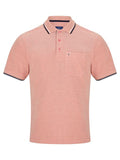 POLO SHIRT WITH POCKET 55104-PEACH