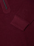 DRIFTER 1/2 ZIP SWEATSHIRT 533-55172-MERLOT