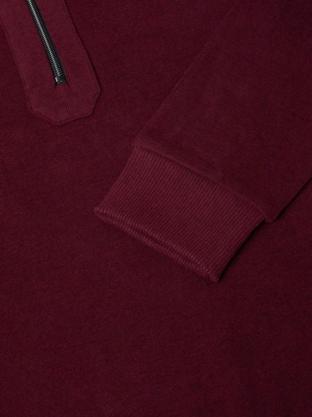 DRIFTER 1/2 ZIP SWEATSHIRT 533-55172-MERLOT