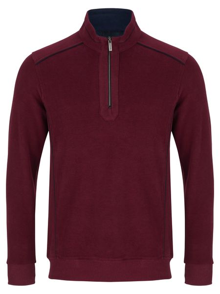 DRIFTER 1/2 ZIP SWEATSHIRT 533-55172-MERLOT
