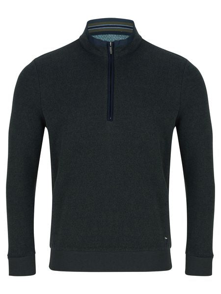 DRIFTER 1/2 ZIP SWEATSHIRT 533-55173-DARK GREEN