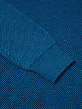 1/4 ZIP JUMPER WAFFLE 143-55326-BLUE