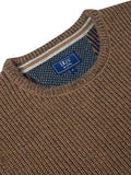 DRIFTERS ROUND NECK PLAIN  533-55337-BROWN