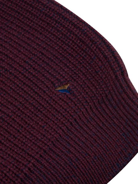 DRIFTERS ROUND NECK PLAIN 533-55337-DARK RED