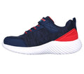 SKECHERS BOUNDER BOYS VELCRO WATERPROOF 403739L-NAVY RED