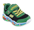 SKECHERS PLAY SCENE JOHN DEERE BARN BUDDIES JUNIOR SIZES 407065-BLACK GREEN