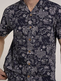 BRAKEBURN MATTERSEY PRINT SHIRT S/S