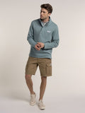 BRAKEBURN MATCHAMS 1/4 ZIP SWEATSHIRT
