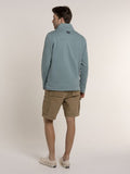 BRAKEBURN MATCHAMS 1/4 ZIP SWEATSHIRT