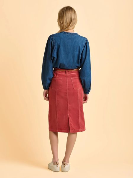 BRAKEBURN AURI BLOUSE BBLB0OO130-DENIM