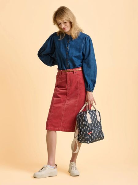 BRAKEBURN AURI BLOUSE BBLB0OO130-DENIM