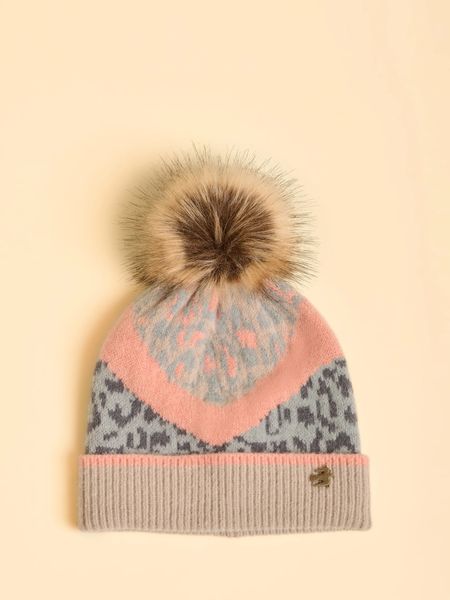 BRAKEBURN ANIMIX BOBBLE HAT  006886-MULTI  COLOR