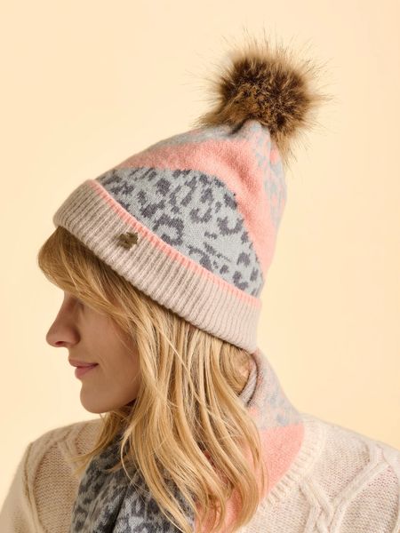 BRAKEBURN ANIMIX BOBBLE HAT  006886-MULTI  COLOR