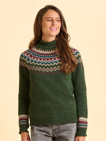 BRAKEBURN WOODLAND JUMPER BBLKNT00133-GREEN
