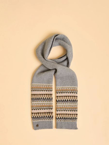 BRAKEBURN THISLE SCARF 006886-MULTI  COLOR