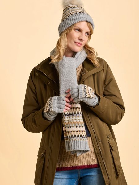 BRAKEBURN THISLE SCARF 006886-MULTI  COLOR