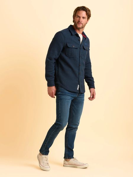 BRAKEBURN CALTHORPE OVER SHIRT 006892-NAVY