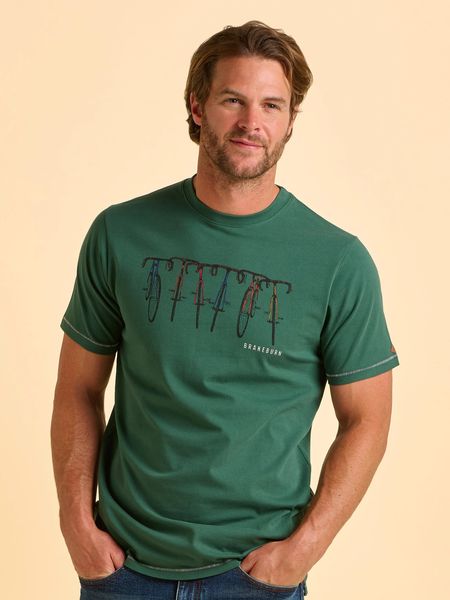 BRAKEBURN DOLTON T- SHIRT 006892-GREEN
