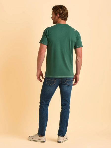 BRAKEBURN DOLTON T- SHIRT 006892-GREEN