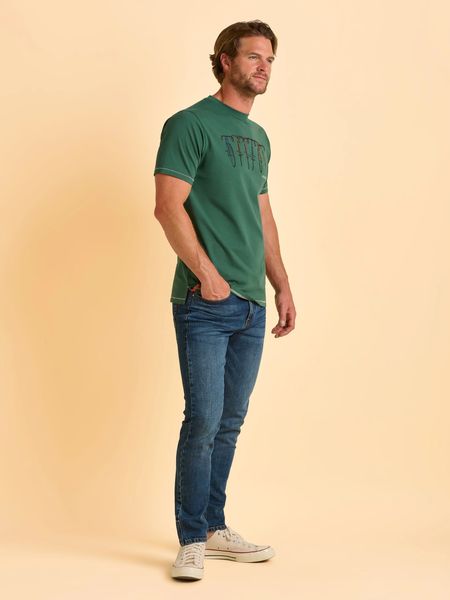 BRAKEBURN DOLTON T- SHIRT 006892-GREEN