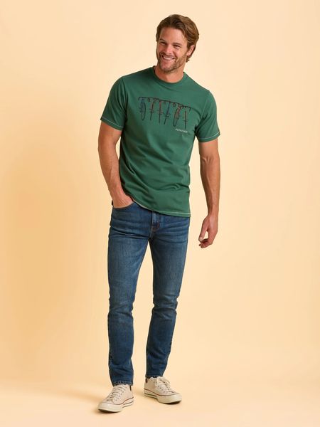BRAKEBURN DOLTON T- SHIRT 006892-GREEN