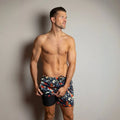 SWOLE PANDA HYPERMOTION SWIM SHORTS KOI