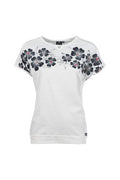 S'QUESTO PRINTED T-SHIRT S/S 6180-505780-WHITE NAVY
