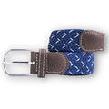 SWOLE PANDS NAVY WHITE DOT STRETCH BELT SP-RWB-50