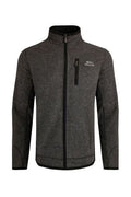ROSSTEN GRID FULL ZIP FLEECE 11432-BLACK