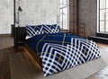 MAXWELL BLUE SINGLE BED DUVET SET