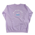 BLEUBIRD ORIGINAL CREW SWEATSHIRT-LAVENDER UNISEX
