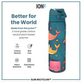 ION 8 WATER BOTTLE WHALES 500 ML
