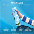 ION 8 WATER BOTTLE FIGHTERS 600 ML STEEL