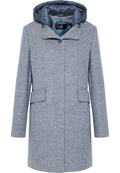 LEBEK KNEE LENGTH WOOL MIX COAT 30030032