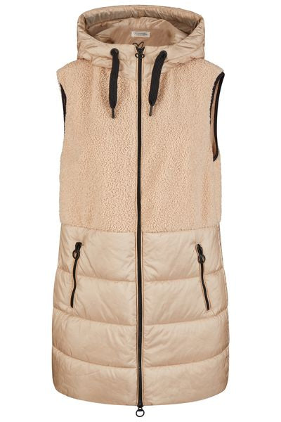 LEBEK QUILTED GILLET HOODED 15750042 213
