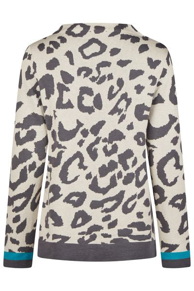 LEBEK FUNNEL NECK LADIES KNIT 15390042 968