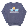 BLEUBIRD HORIZON CREW SWEATSHIRT -DENIM UNISEX