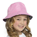 GIRLS BUCKET HAT REVERSIBLE