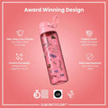 ION 8 WATER BOTTLE FLAMINGO 500 ML