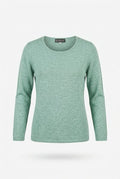 CASTLE FINE KNIT WOOL CASHMERE CB014-EGG SHELL