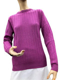 100% Super-Fine Merino Wool – Round Neck Sweater (YC247)