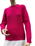 100% Super-Fine Merino Wool – Round Neck Sweater (YC247)