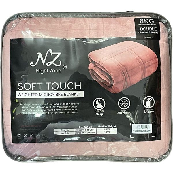 NIGHT ZONE WEIGHTED BLANKET 8KG