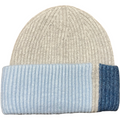 TRI COLOUR BEANIE HAT BNH74-4