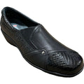 EMILY BLACK NAPPA CROC 6004-BLACK