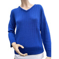 100% Super-Fine Merino Wool – V Neck Sweater (YC248)