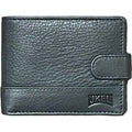 GENTS TWO TONE LEATHER WALLET JKL KBW-12-BLACK