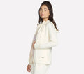 SKECHERS ELEVATE HOODY FULL ZIP HOODED JA196-OFF WHITE