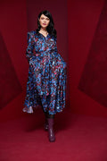 KATE COOPER PRINT FLARED DRESS KCAW23141